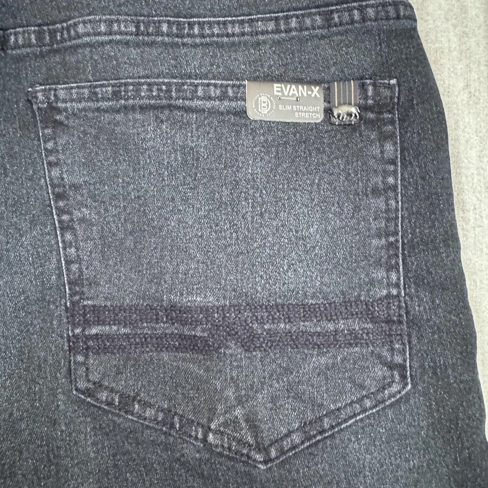 Buffalo David Bitton Jeans Mens 34x30 Slim Straight Evan-X‎ Stretch Denim Pants